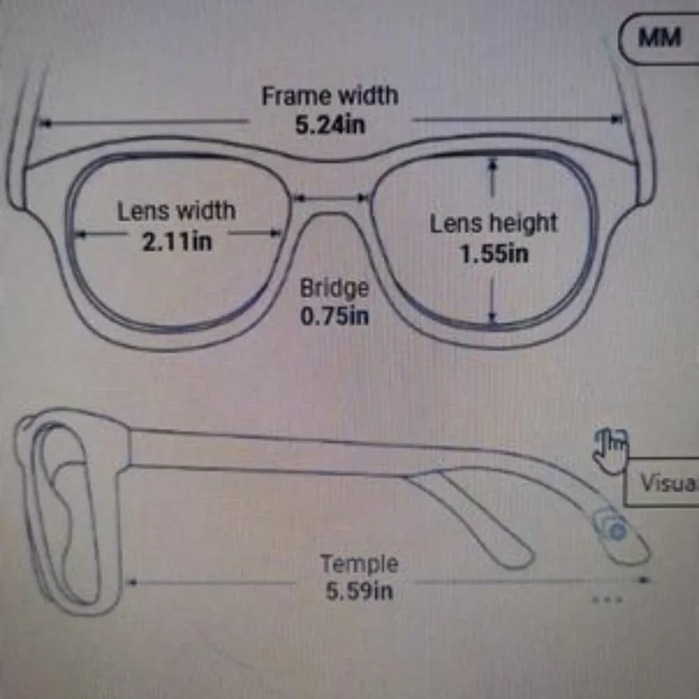 Brown glasses/frames, clear lenses (non-prescription)‎ Vooglam – Eirwyn style